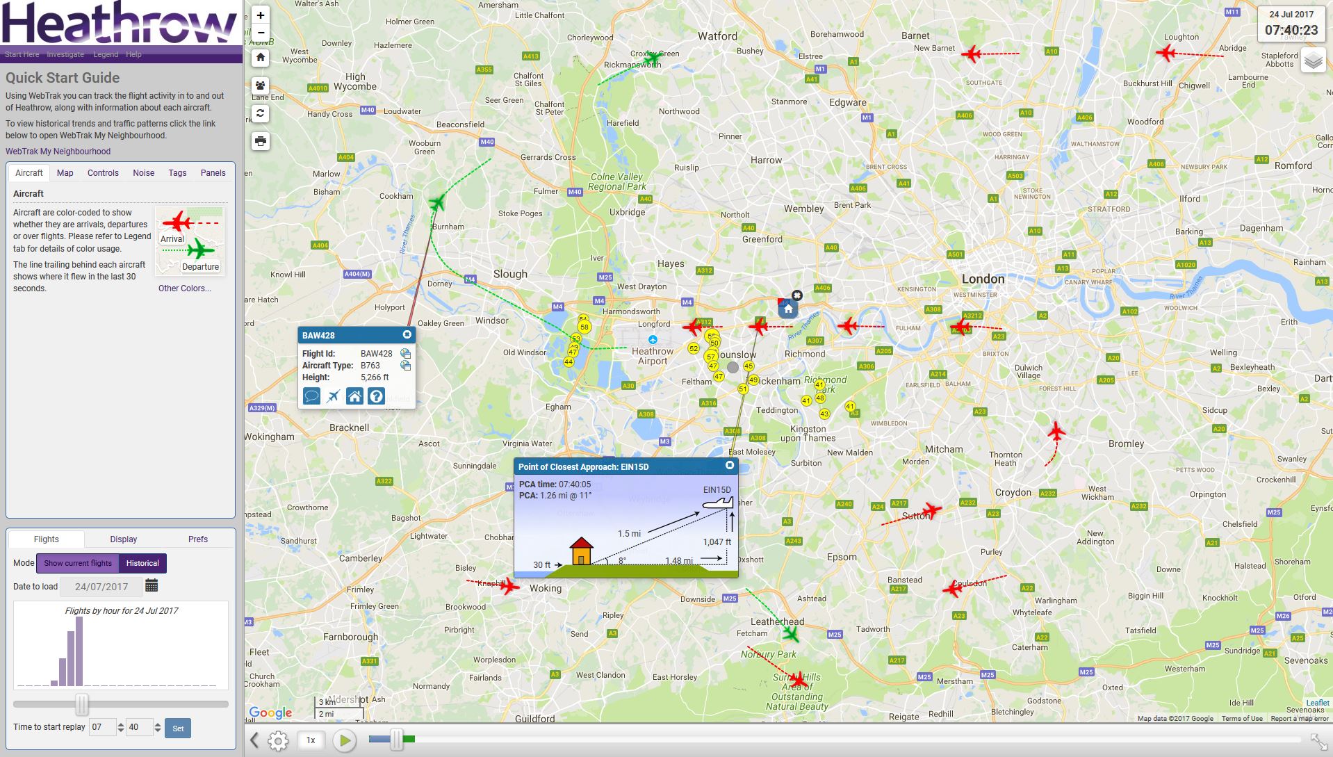 Heathrow WebTrak